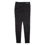 LEVI'S 710 Womens Jeans Black Slim Skinny W27 L30