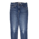 LEVI'S 720 BIG E High Rise Womens Jeans Blue Slim Skinny W27 L32