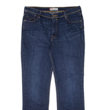 LEVI'S 627 Womens Jeans Blue Regular Straight W33 L27