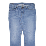 LEVI'S Womens Jeans Blue Slim Straight W34 L28