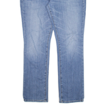 LEVI'S Womens Jeans Blue Slim Straight W34 L28