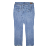 LEVI'S Womens Jeans Blue Slim Straight W34 L28