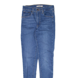 LEVI'S Mile High Womens Jeans Blue Slim Skinny W25 L30