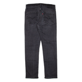 LEVI'S Mens Jeans Black Slim Tapered W32 L27