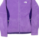 THE NORTH FACE Womens Fleece Jacket Purple M