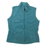 WOOLRICH Womens Fleece Gilet Blue L