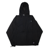CHAMPION Lightweight Mens Anorak Jacket Black Hooded M