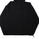 CHAMPION Lightweight Mens Anorak Jacket Black Hooded M