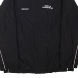 REEBOK Rocklin Basketball Mens Track Jacket Black XL