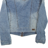 DKNY Womens Denim Jacket Blue S