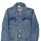 LEVI'S Womens Denim Jacket Blue XS