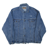 PORT AUTHORITY Mens Denim Jacket Blue XL