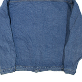 PORT AUTHORITY Mens Denim Jacket Blue XL