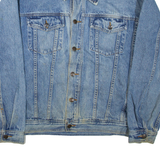 DENIM GEAR Mens Denim Jacket Blue XL