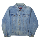DENIM GEAR Mens Denim Jacket Blue XL