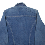 PRESIDENT STONE Mens Denim Jacket Blue M