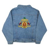 Mens Denim Jacket Blue XL