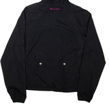 CHAMPION Womens Anorak Jacket Black Hooded S
