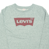 LEVI'S Womens Sweatshirt Grey M