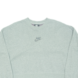 NIKE Cropped Womens Sweatshirt Grey S