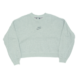 NIKE Cropped Womens Sweatshirt Grey S