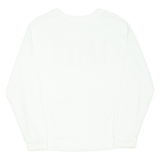 LEVI'S Womens Sweatshirt White S