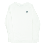 ADIDAS Mens Sweatshirt White S