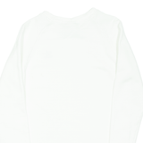 ADIDAS Mens Sweatshirt White S