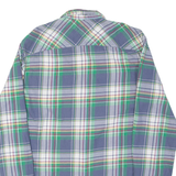 TOMMY HILFIGER Mens Shirt Blue Plaid Long Sleeve M