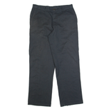DICKIES Workwear Mens Trousers Black Regular Straight W34 L32