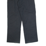 DICKIES Workwear Mens Trousers Black Regular Straight W34 L32