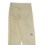 DICKIES Workwear Boys Trousers Beige Regular Straight W28 L28