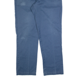 DICKIES Workwear Mens Trousers Blue Regular Straight W38 L34