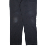 DICKIES Workwear Mens Trousers Black Regular Straight W36 L34
