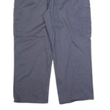 DICKIES Cargo Workwear Womens Trousers Grey Regular Straight W38 L28