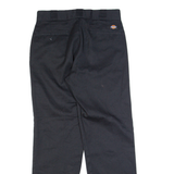 DICKIES Workwear Mens Trousers Black Regular Straight W30 L30
