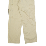 TOMMY HILFIGER Cargo Workwear Mens Trousers Beige Regular Straight W29 L30