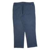 DICKIES Workwear Mens Trousers Blue Regular Straight W36 L30