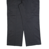 DICKIES Workwear Mens Trousers Black Regular Straight W38 L30