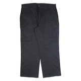 DICKIES Workwear Mens Trousers Black Regular Straight W38 L30