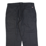 DICKIES Workwear Mens Trousers Black Regular Straight W38 L30