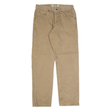 WRANGLER Workwear Mens Trousers Brown Regular Straight W29 L30