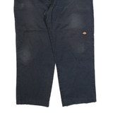 DICKIES Workwear Mens Trousers Black Regular Straight W42 L30
