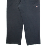 DICKIES Workwear Mens Trousers Black Regular Straight W42 L30