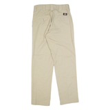 DICKIES Workwear Mens Trousers Beige Regular Straight W28 L30