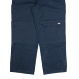 DICKIES Workwear Mens Trousers Blue Loose Straight W40 L30