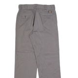 DICKIES 874 Workwear Mens Trousers Grey Regular Straight W32 L32