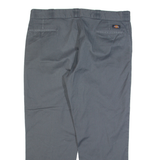 DICKIES 874 Workwear Mens Trousers Grey Regular Straight W40 L30