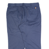 DICKIES 874 Workwear Mens Trousers Blue Regular Straight W42 L30