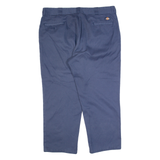 DICKIES 874 Workwear Mens Trousers Blue Regular Straight W42 L30